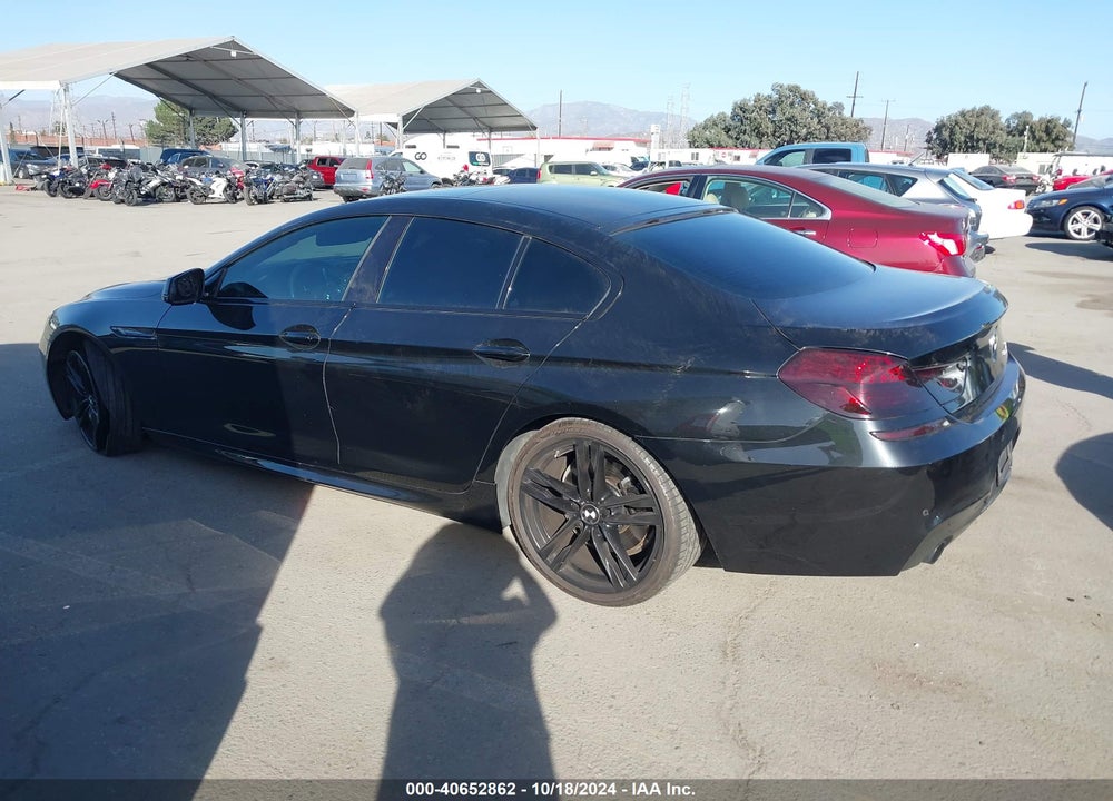2014 BMW 640I GRAN COUPE VIN: WBA6A0C53ED317136