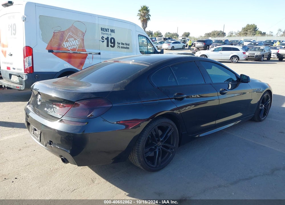 2014 BMW 640I GRAN COUPE VIN: WBA6A0C53ED317136