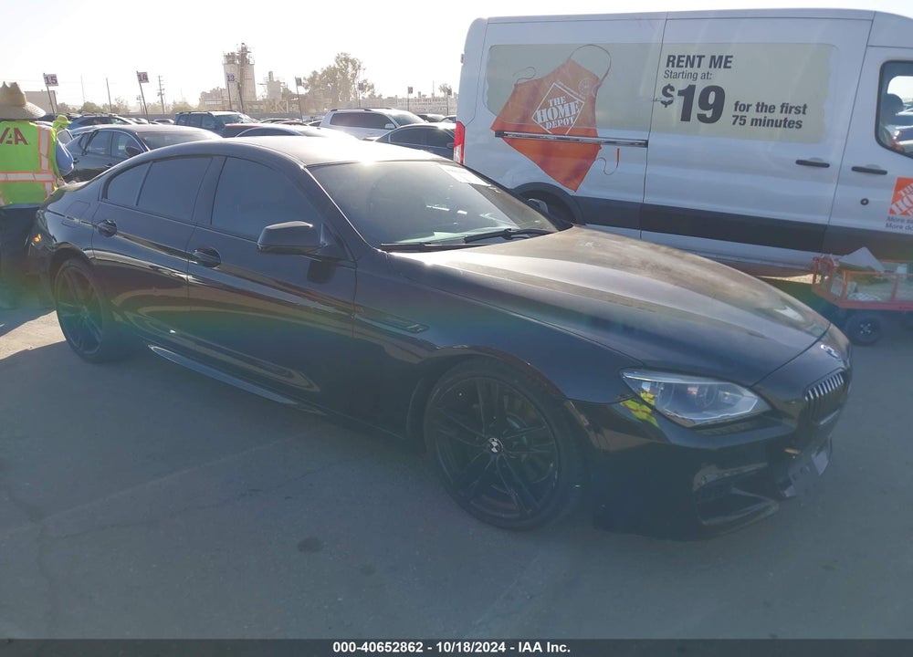 2014 BMW 640I GRAN COUPE VIN: WBA6A0C53ED317136