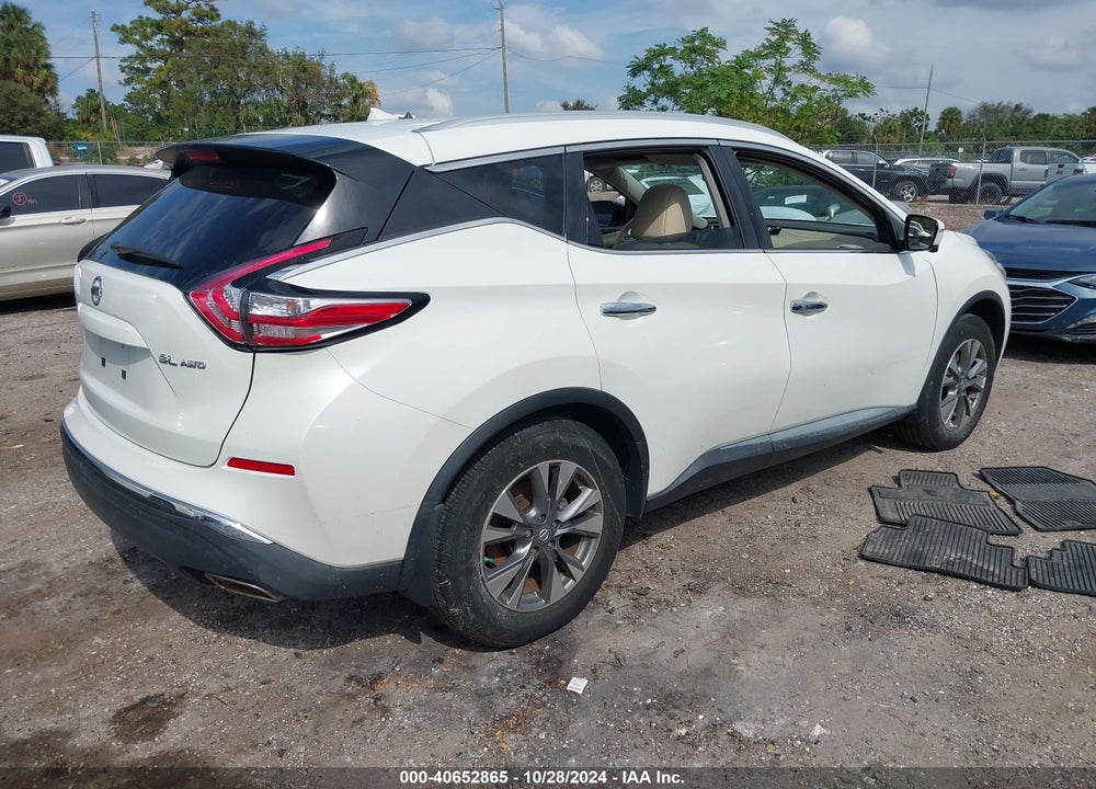 2015 NISSAN MURANO PLATINUM/S/SL/SV VIN: 5N1AZ2MH4FN224515