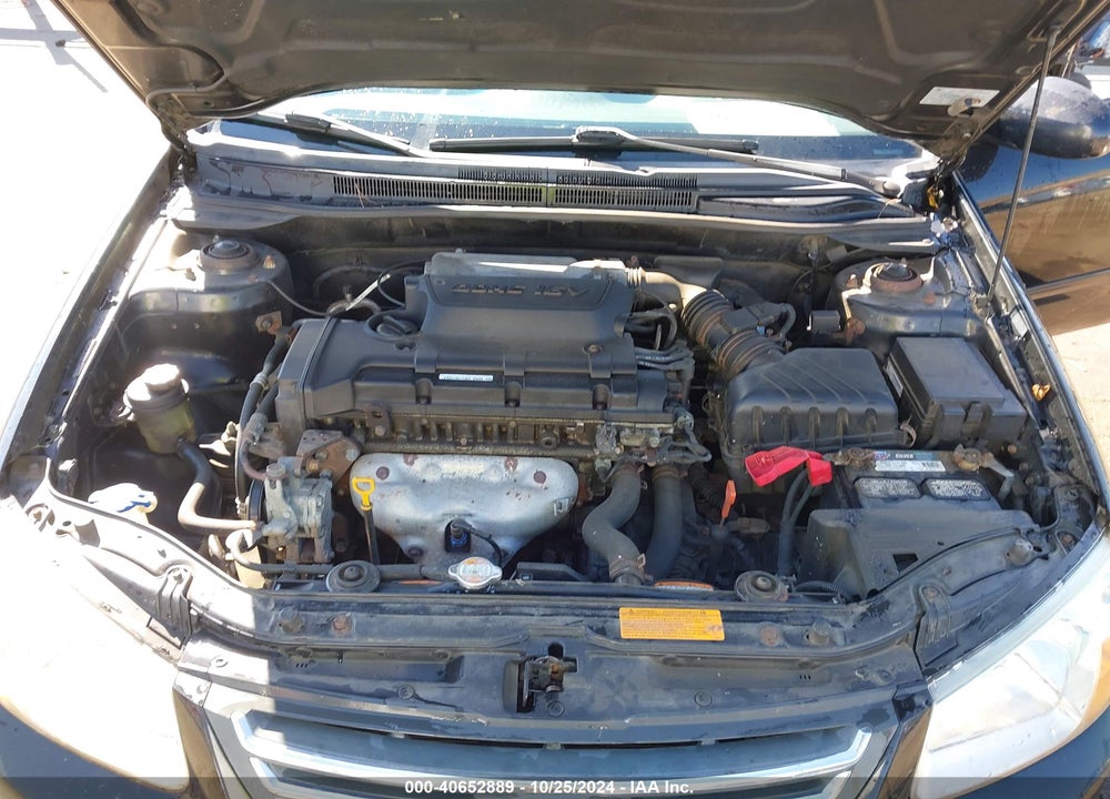 2008 KIA SPECTRA VIN: KNAFE122385533794