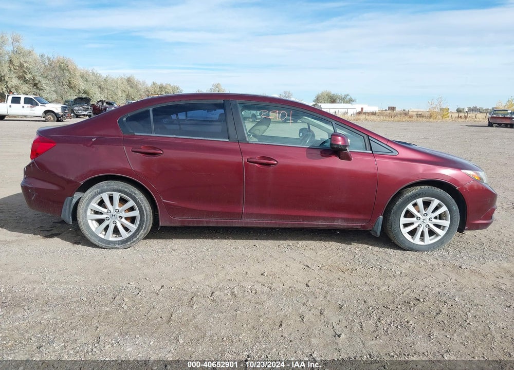 2012 HONDA CIVIC EX-L VIN: 2HGFB2F96CH538385