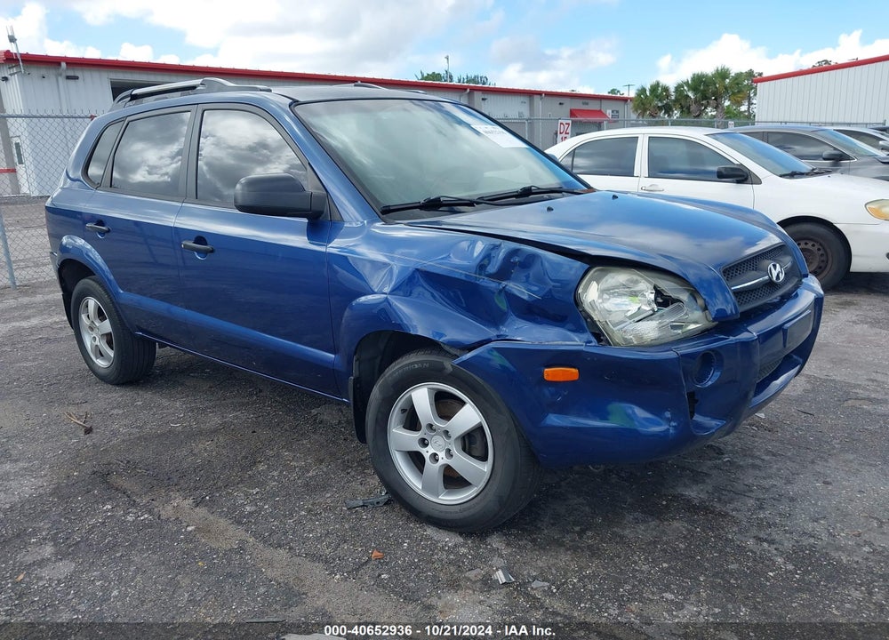 2006 HYUNDAI TUCSON GL VIN: KM8JM12B06U376160