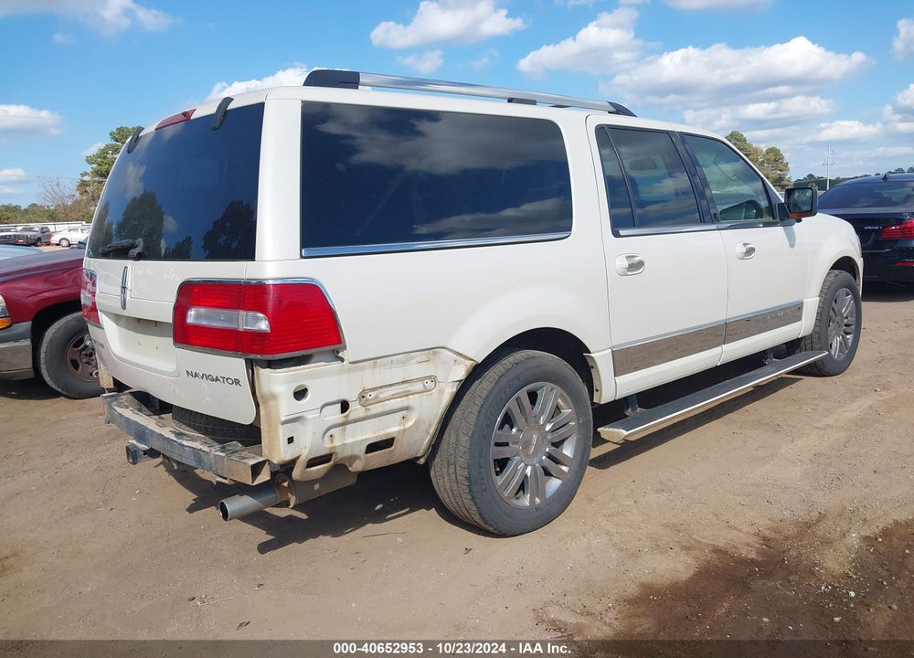 2007 LINCOLN NAVIGATOR L VIN: 5LMFL27567LJ09921