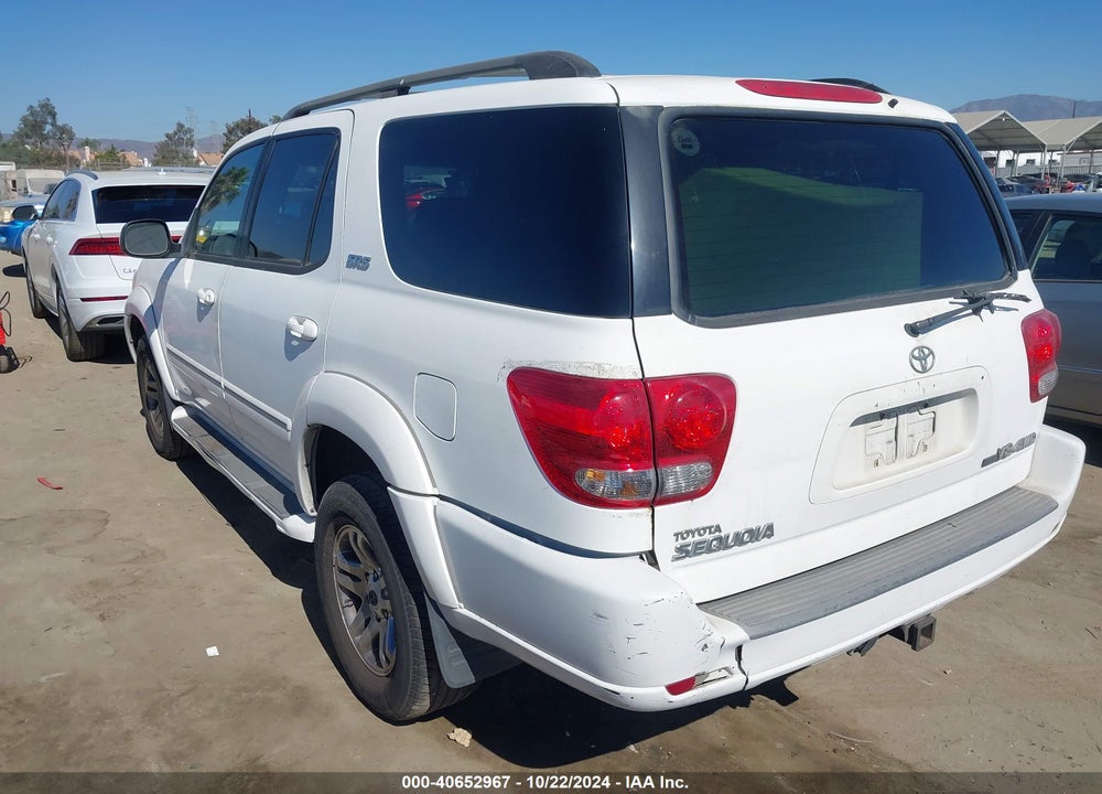 2006 TOYOTA SEQUOIA SR5 V8 VIN: 5TDBT44A96S268237