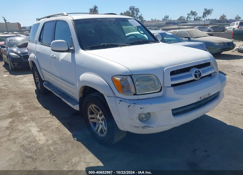 2006 TOYOTA SEQUOIA SR5 V8 VIN: 5TDBT44A96S268237