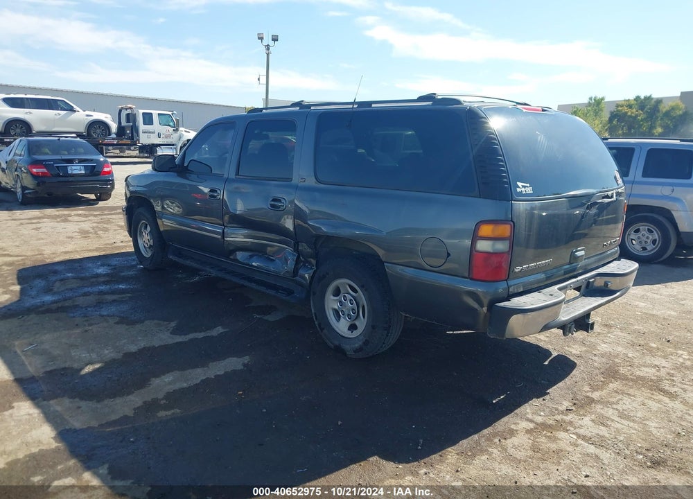 2001 CHEVROLET SUBURBAN 1500 LT VIN: 1GNEC16T41J159109