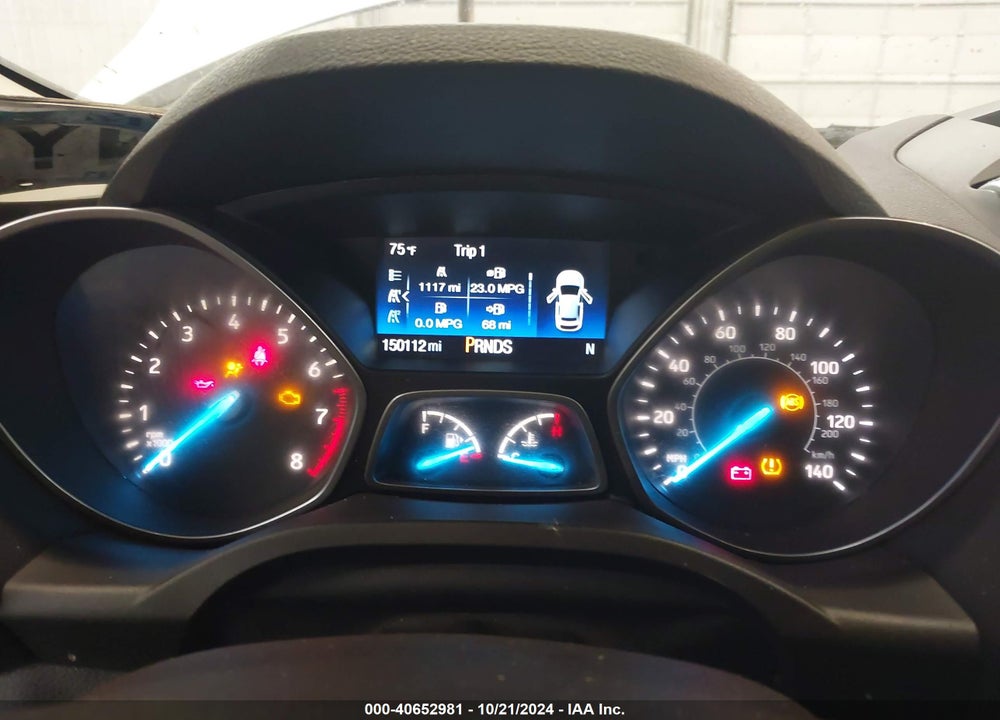 2017 FORD ESCAPE SE VIN: 1FMCU9G97HUC01761