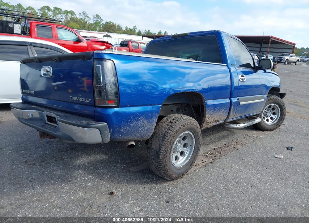 2004 CHEVROLET SILVERADO 1500 LS VIN: 1GCEC14V84Z285220