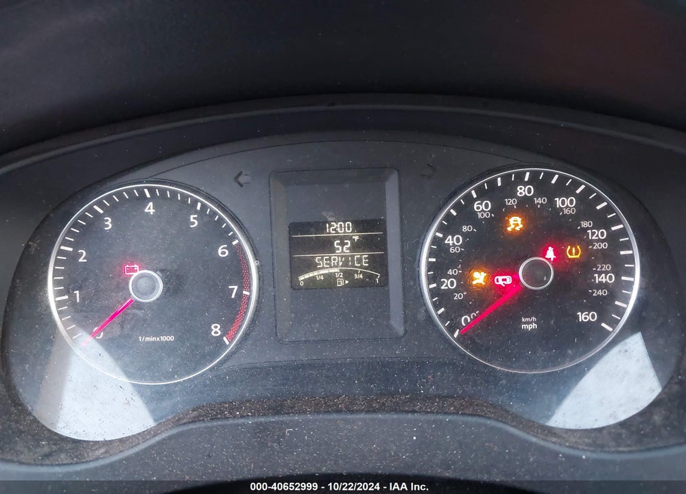 2012 VOLKSWAGEN JETTA 2.5L SE VIN: 3VWDX7AJ5CM122493