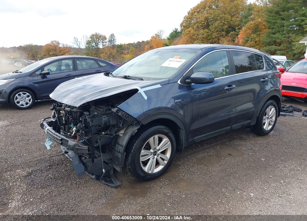 2017 KIA SPORTAGE LX VIN: KNDPMCAC5H7167583