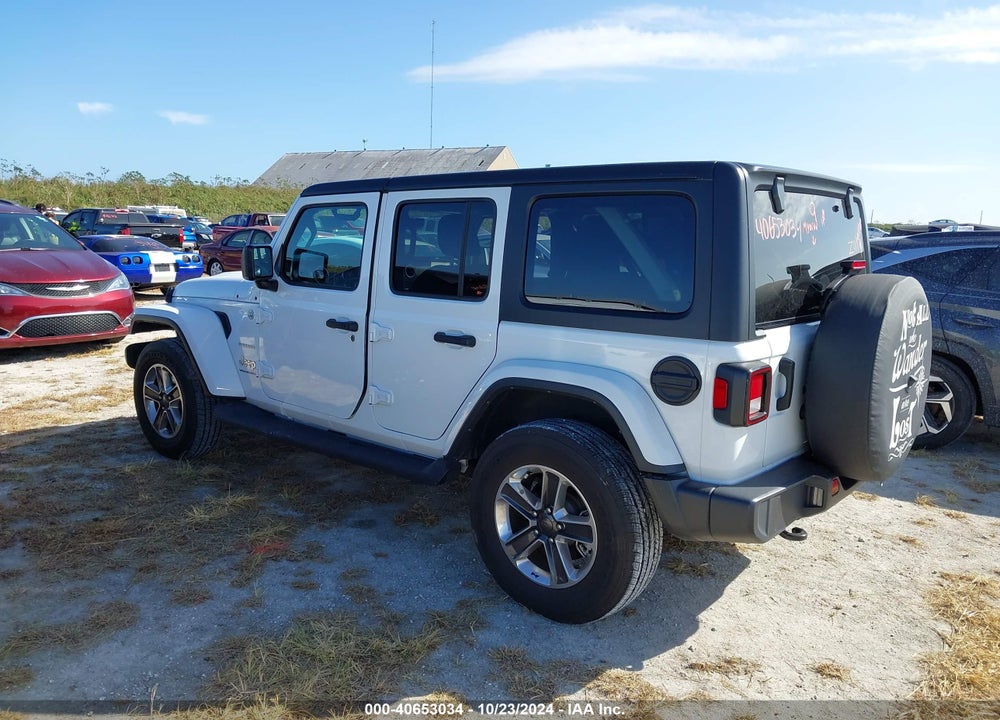 2023 ANGLER JEEP WR 4-DOOR SAHARA 4X4 VIN: 1C4HJXEG6PW572552