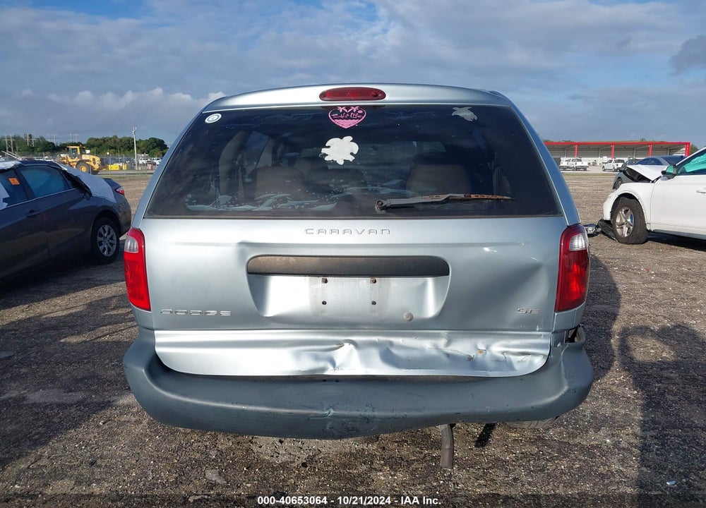 2003 DODGE CARAVAN SE VIN: 1D4GP25373B160865