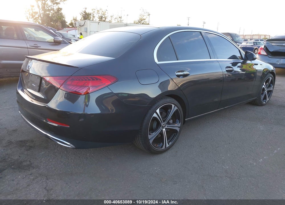 2022 MERCEDES-BENZ C 300 SEDAN VIN: W1KAF4GBXNR055713