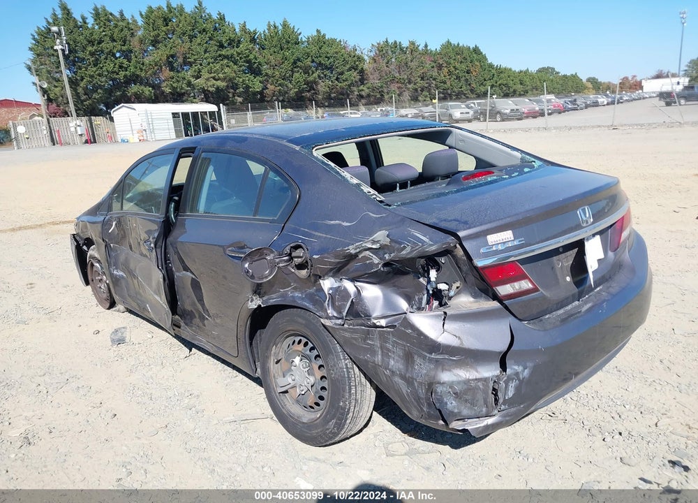 2015 HONDA CIVIC LX VIN: 19XFB2F59FE270038