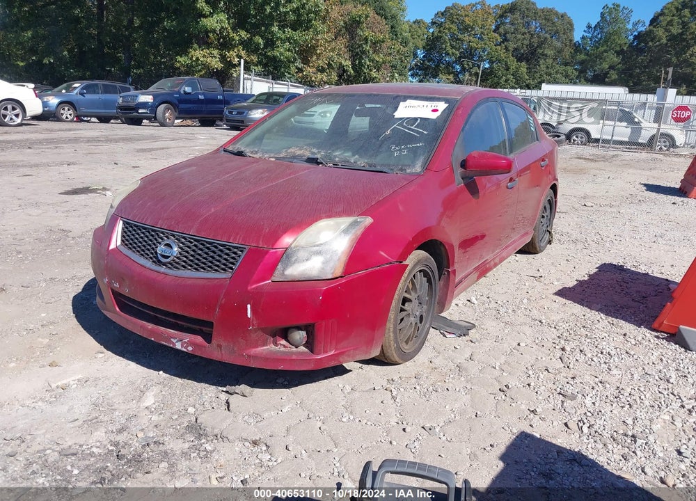 2011 NISSAN SENTRA SE-R VIN: 3N1BB6APXBL626150