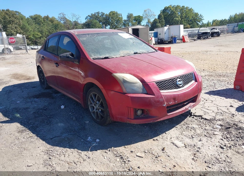 2011 NISSAN SENTRA SE-R VIN: 3N1BB6APXBL626150