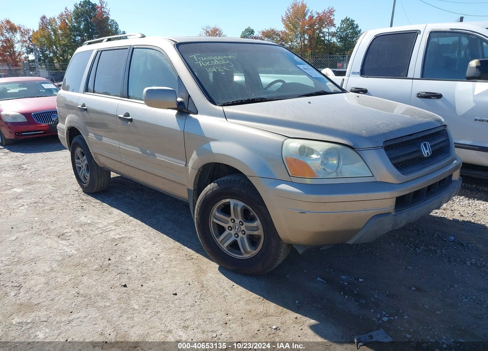 2005 HONDA PILOT EX-L VIN: 5FNYF18695B035970