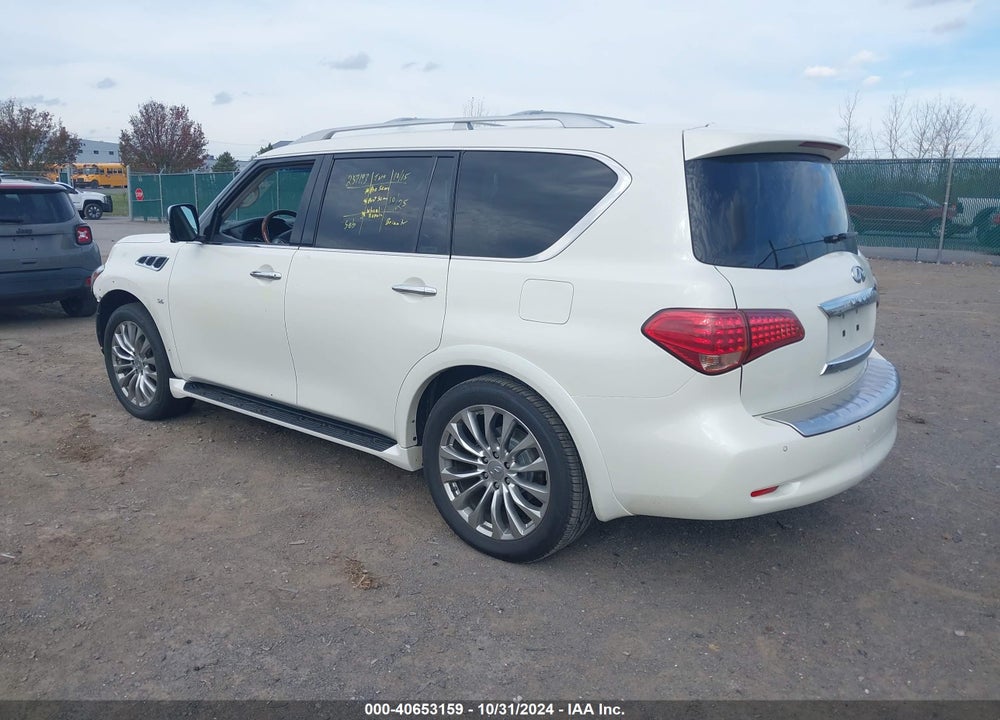 2016 INFINITI QX80 LIMITED VIN: JN8AZ2NE1G9127313
