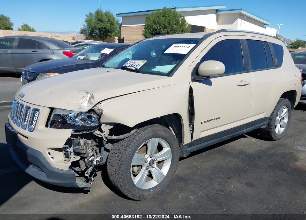 2017 JEEP COMPASS LATITUDE 4X4 VIN: 1C4NJDEB9HD191295