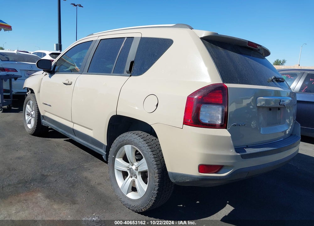 2017 JEEP COMPASS LATITUDE 4X4 VIN: 1C4NJDEB9HD191295