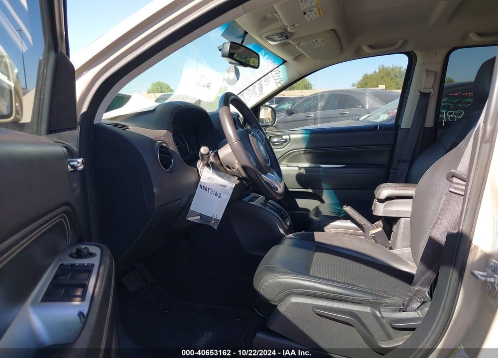 2017 JEEP COMPASS LATITUDE 4X4 VIN: 1C4NJDEB9HD191295