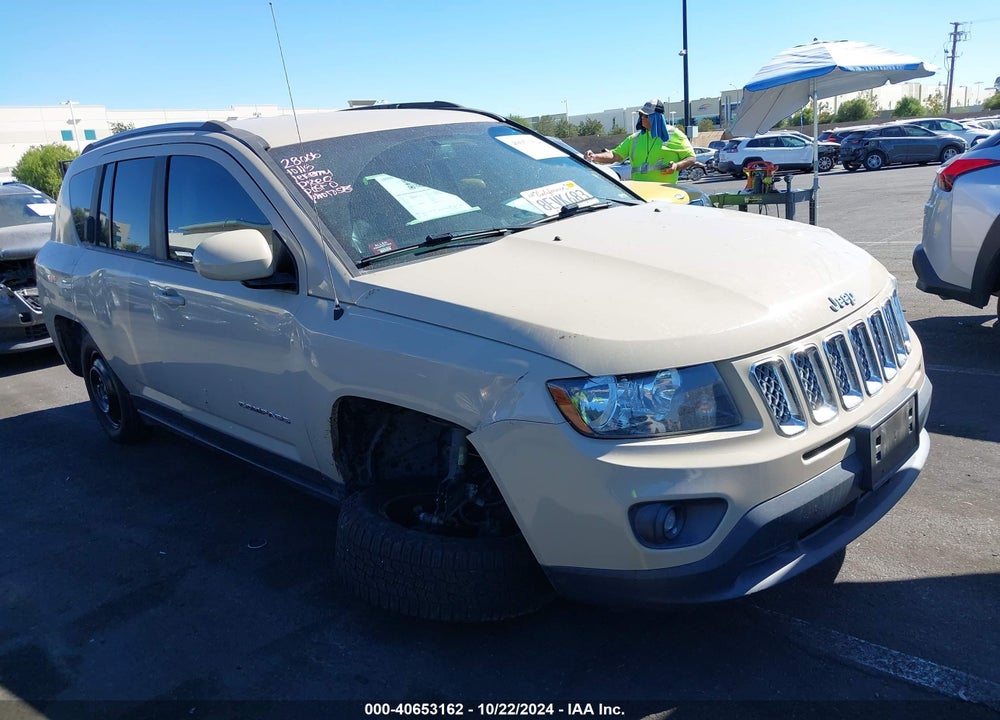 2017 JEEP COMPASS LATITUDE 4X4 VIN: 1C4NJDEB9HD191295