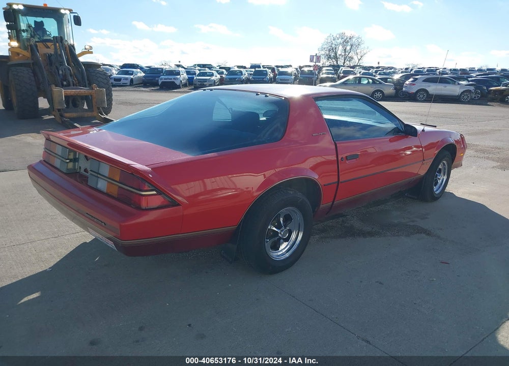 1985 CHEVROLET CAMARO BERLINETTA VIN: 1G1FS87H3FL435920