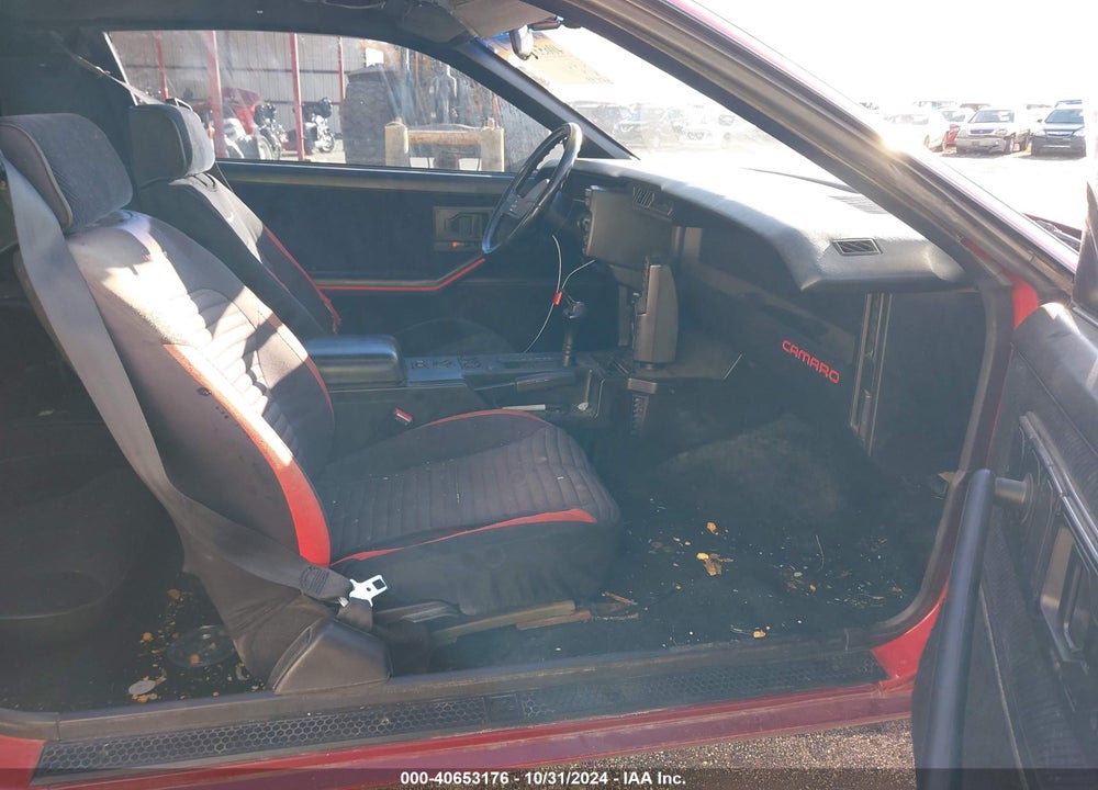 1985 CHEVROLET CAMARO BERLINETTA VIN: 1G1FS87H3FL435920