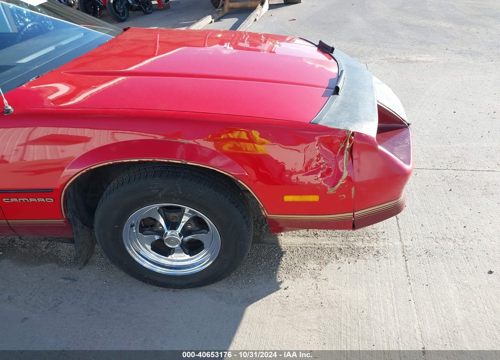 1985 CHEVROLET CAMARO BERLINETTA VIN: 1G1FS87H3FL435920