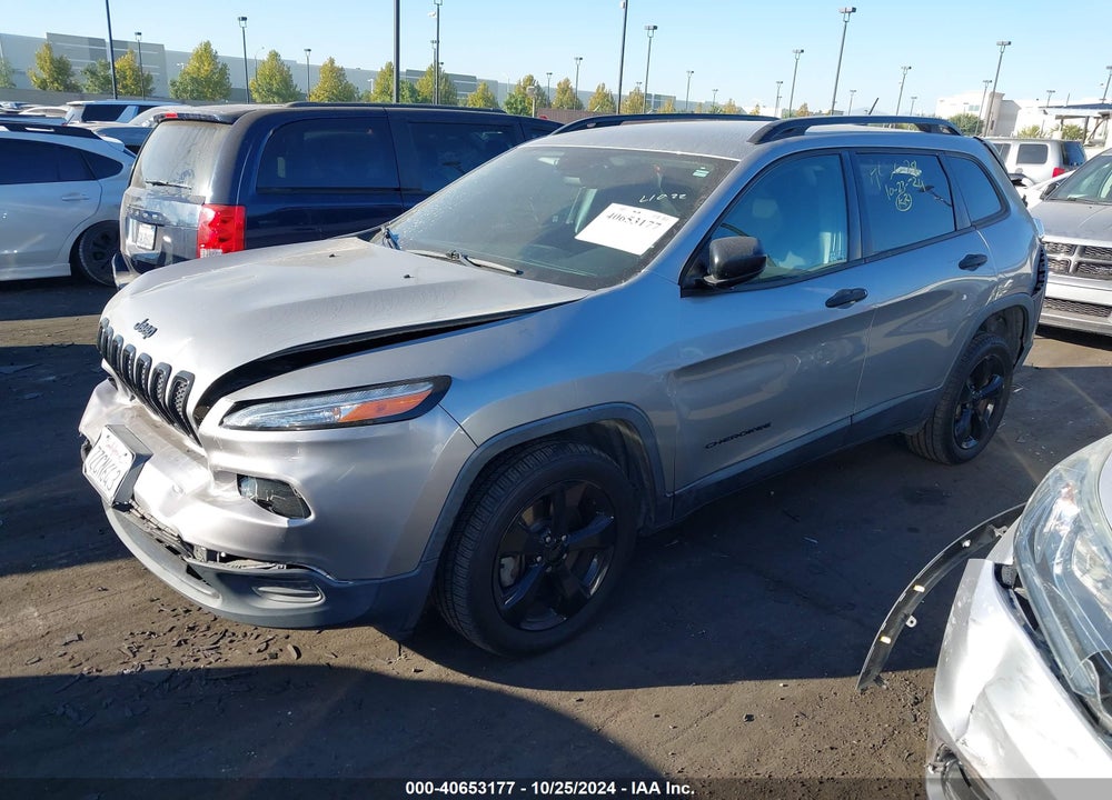 2017 JEEP CHEROKEE ALTITUDE FWD VIN: 1C4PJLAS9HW644585