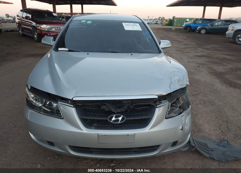 2007 HYUNDAI SONATA LIMITED/SE V6 VIN: 5NPEU46F87H172559