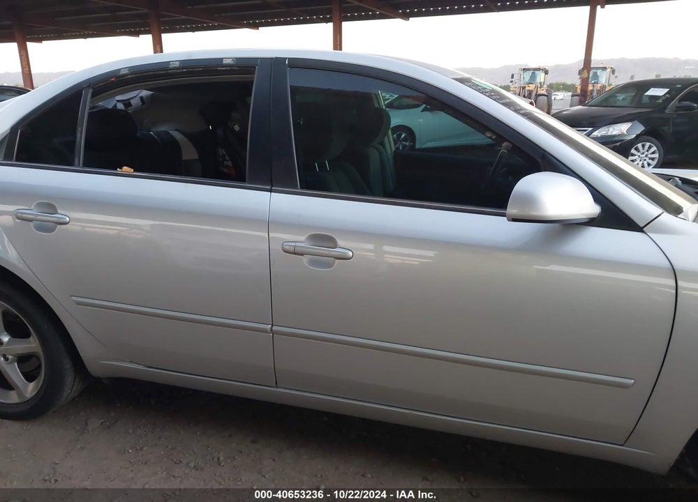 2007 HYUNDAI SONATA LIMITED/SE V6 VIN: 5NPEU46F87H172559