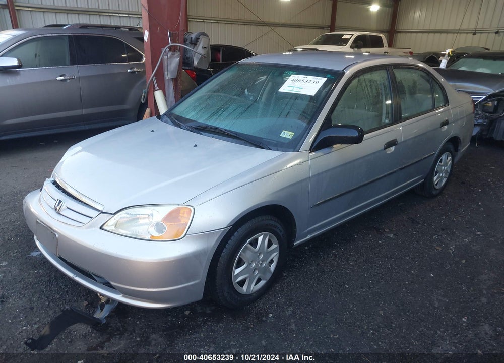 2003 HONDA CIVIC DX VIN: 2HGES16183H539358