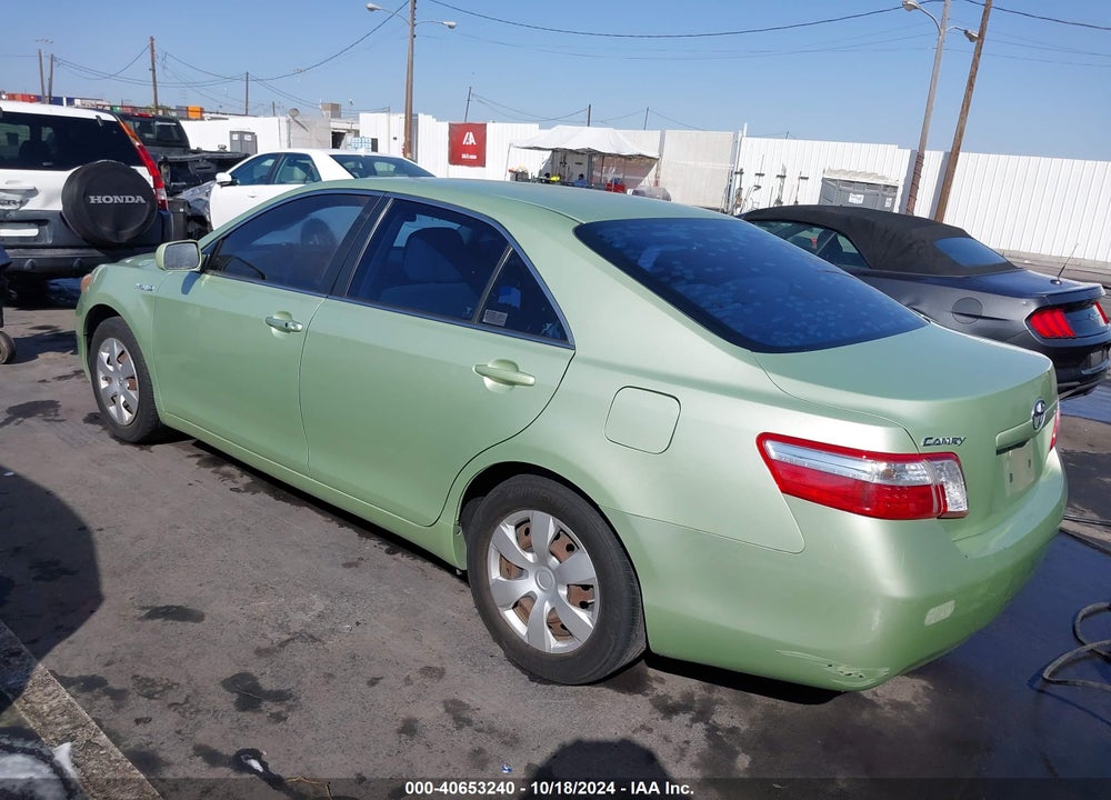 2008 TOYOTA CAMRY HYBRID VIN: 4T1BB46K78U048162