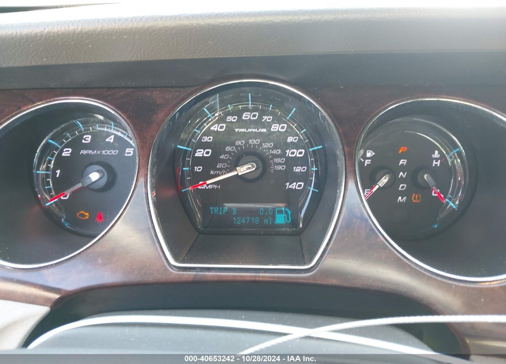 2010 FORD TAURUS SEL VIN: 1FAHP2EW6AG151883