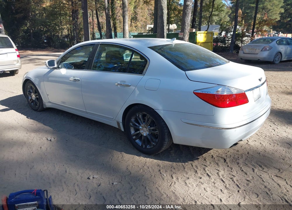 2011 HYUNDAI GENESIS 3.8 VIN: KMHGC4DE1BU121386