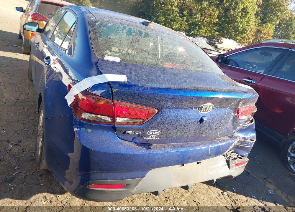 2019 KIA RIO S VIN: 3KPA24AB8KE242616