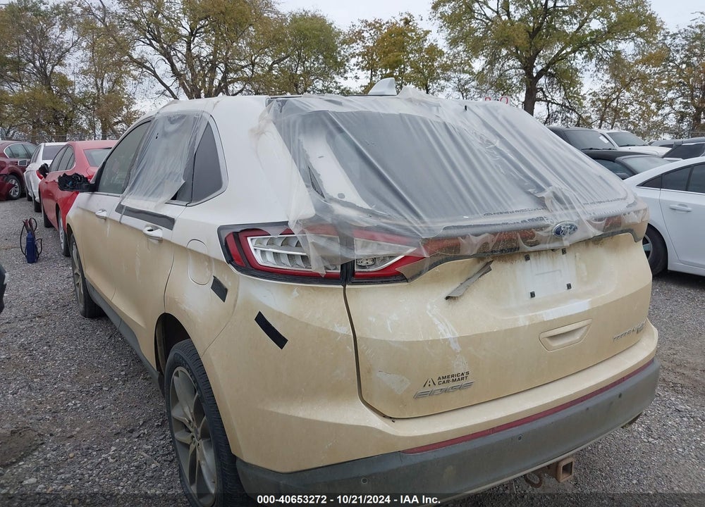 2015 FORD EDGE TITANIUM VIN: 2FMTK4K81FBB70808