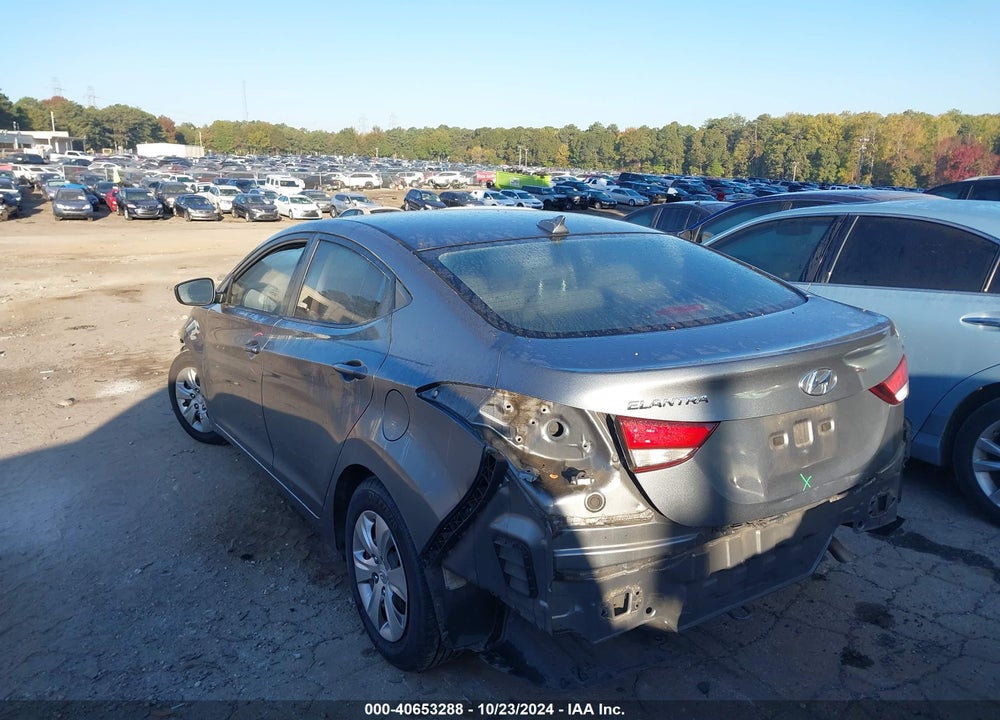 2016 HYUNDAI ELANTRA SE VIN: KMHDH4AE7GU634562