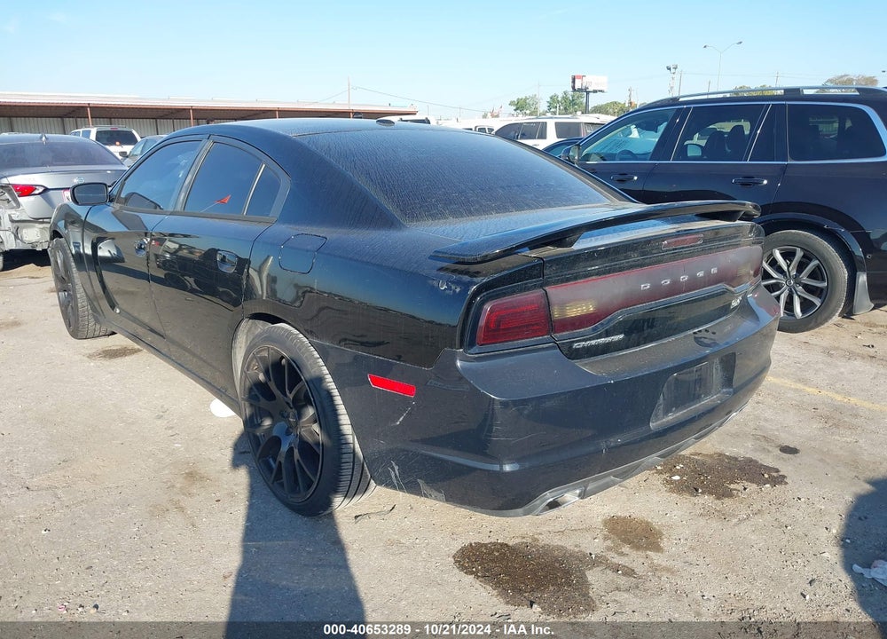 2014 DODGE CHARGER SE VIN: 2C3CDXBG8EH301191