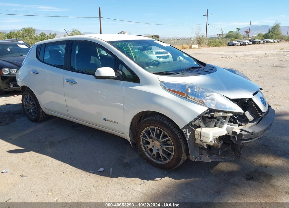 2016 NISSAN LEAF S VIN: 1N4AZ0CP1GC311437