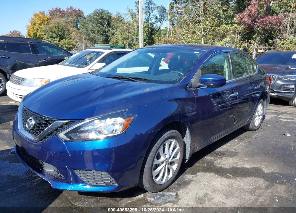 2018 NISSAN SENTRA SV VIN: 3N1AB7AP8JL638801