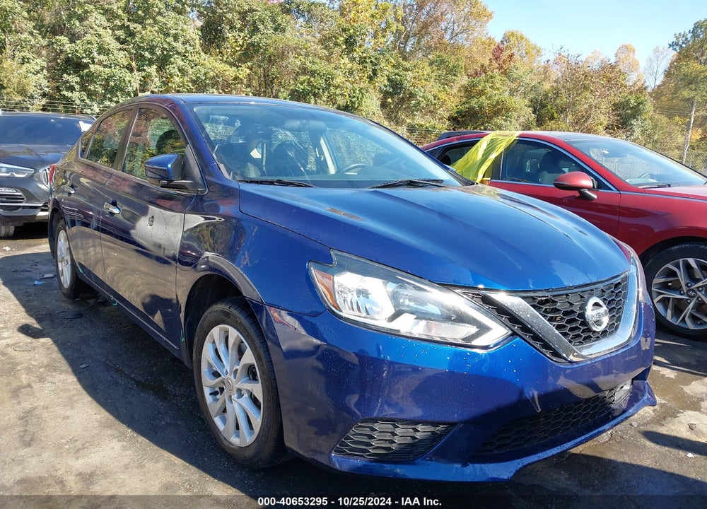 2018 NISSAN SENTRA SV VIN: 3N1AB7AP8JL638801