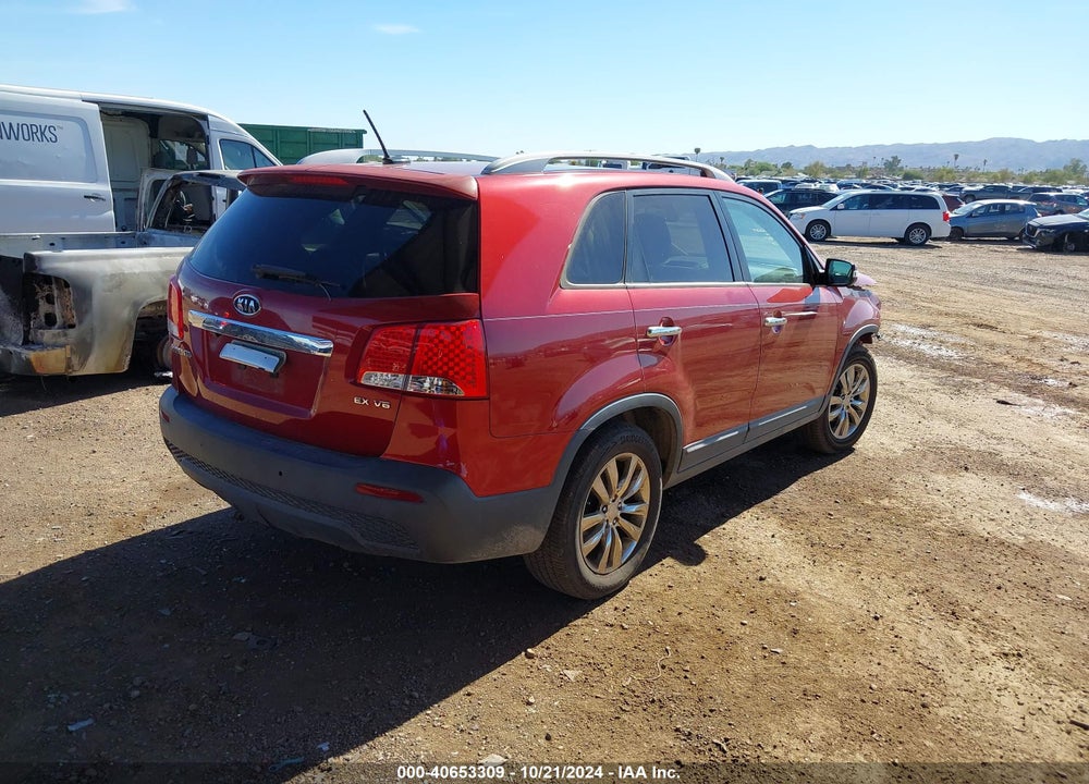 2011 KIA SORENTO EX V6 VIN: 5XYKU4A2XBG054150