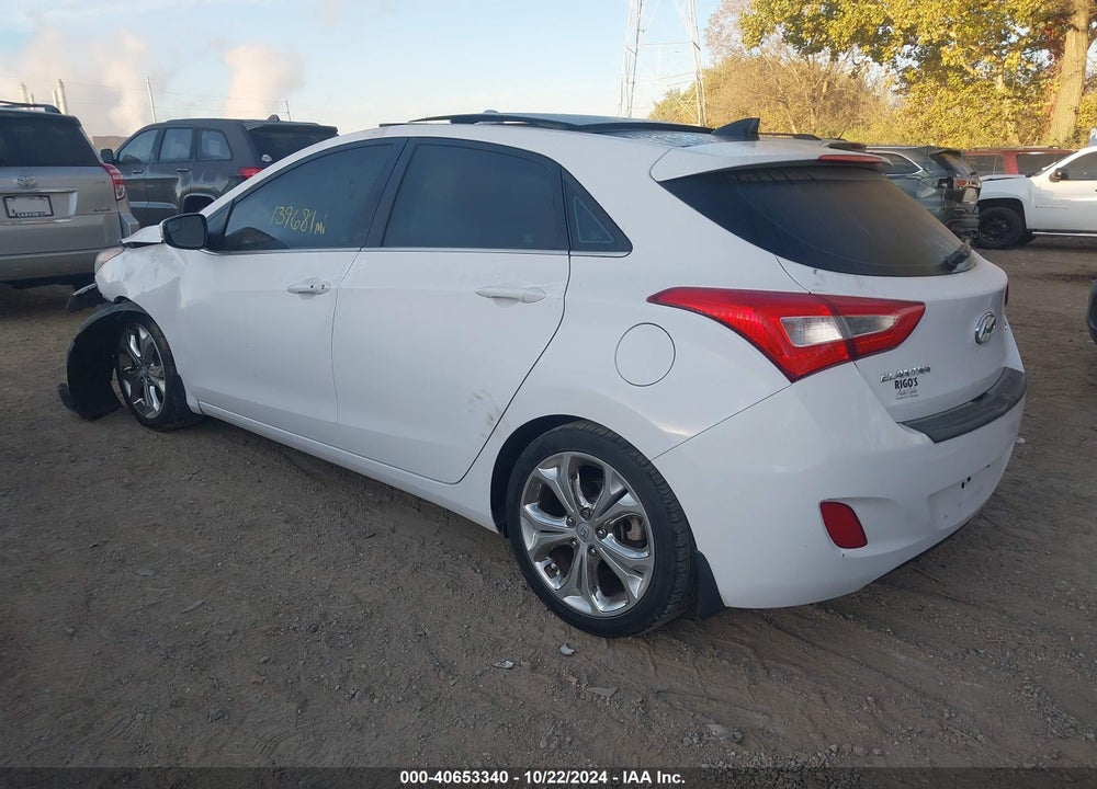 2014 HYUNDAI ELANTRA GT BASE W/BLUE VIN: KMHD35LH5EU195144