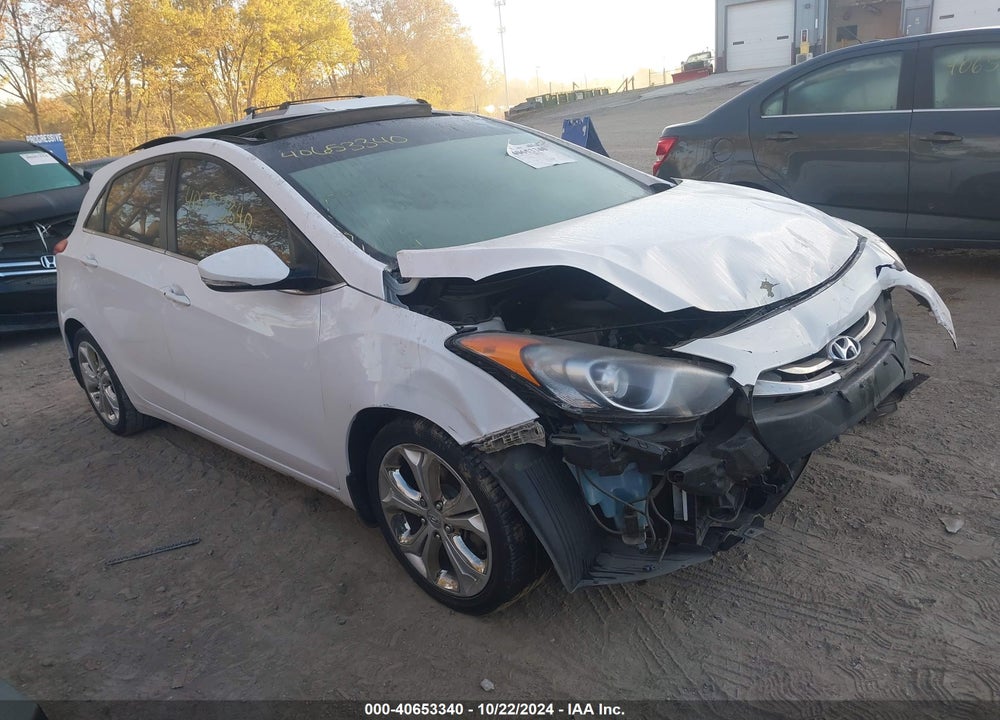 2014 HYUNDAI ELANTRA GT BASE W/BLUE VIN: KMHD35LH5EU195144