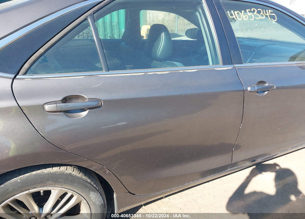 2015 TOYOTA CAMRY SE VIN: 4T1BF1FK9FU115814