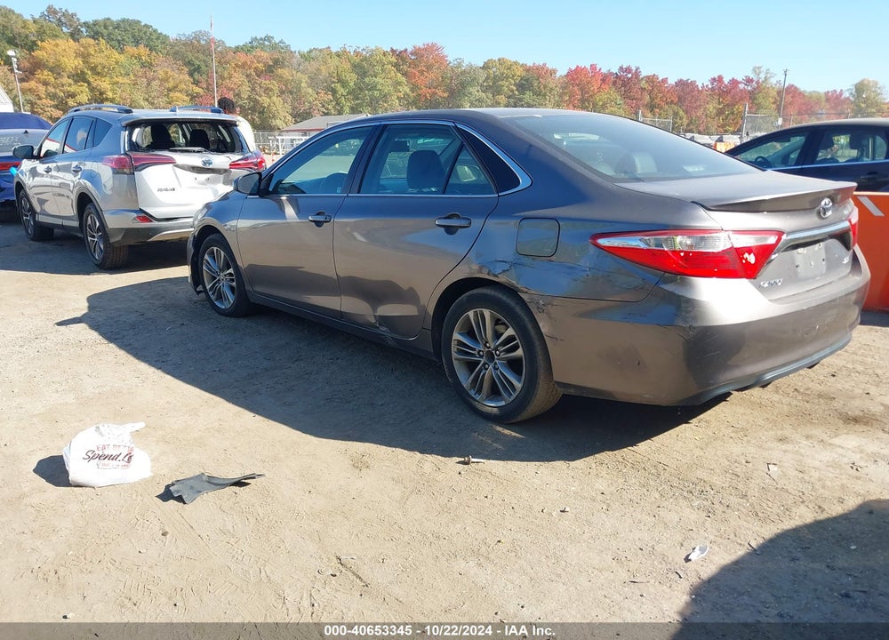 2015 TOYOTA CAMRY SE VIN: 4T1BF1FK9FU115814