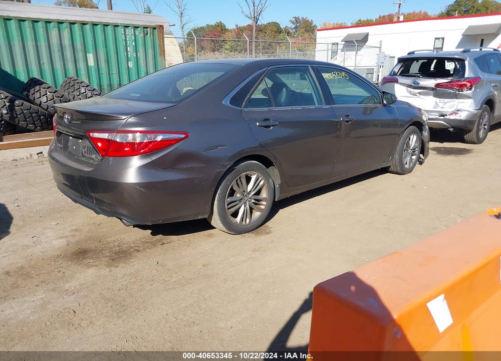 2015 TOYOTA CAMRY SE VIN: 4T1BF1FK9FU115814